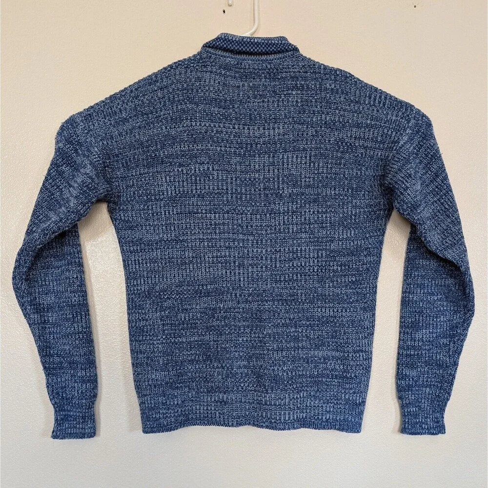 Vintage 70s Sears Sportswear Cardigan Sweater Men's Large Grunge Hipster Acrylic